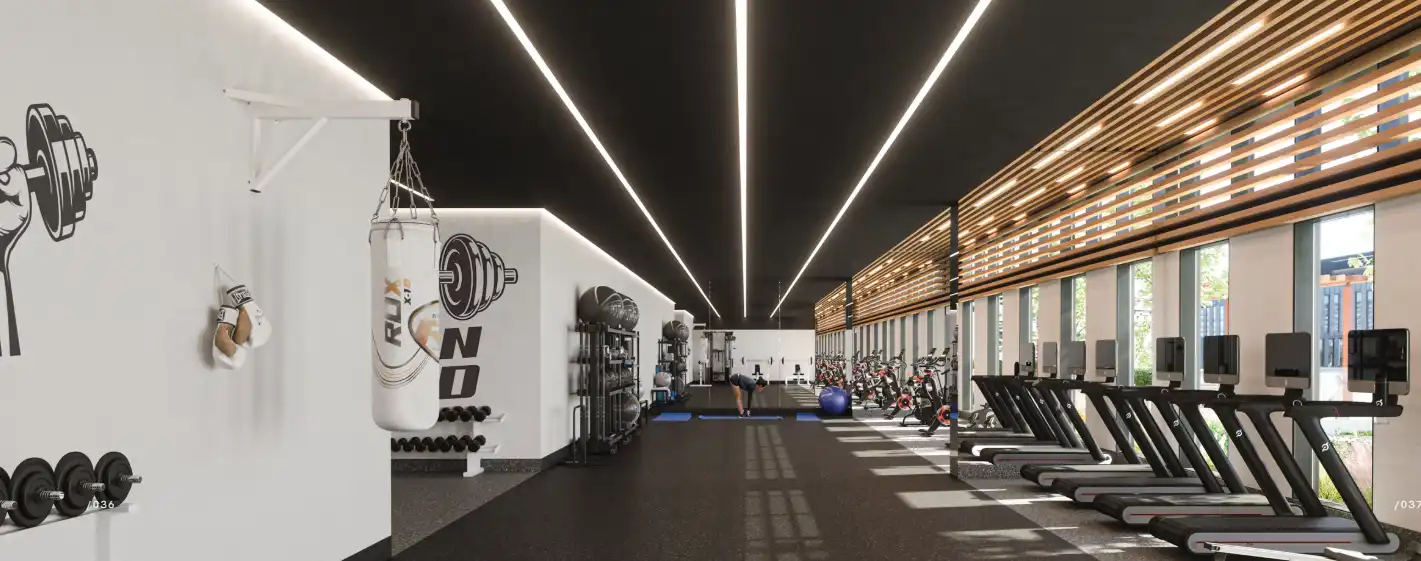 Waterhouse Gardens Gym CGI
