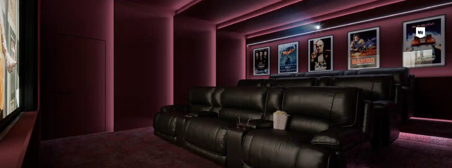 Waterhouse Gardens Private Cinema CGI