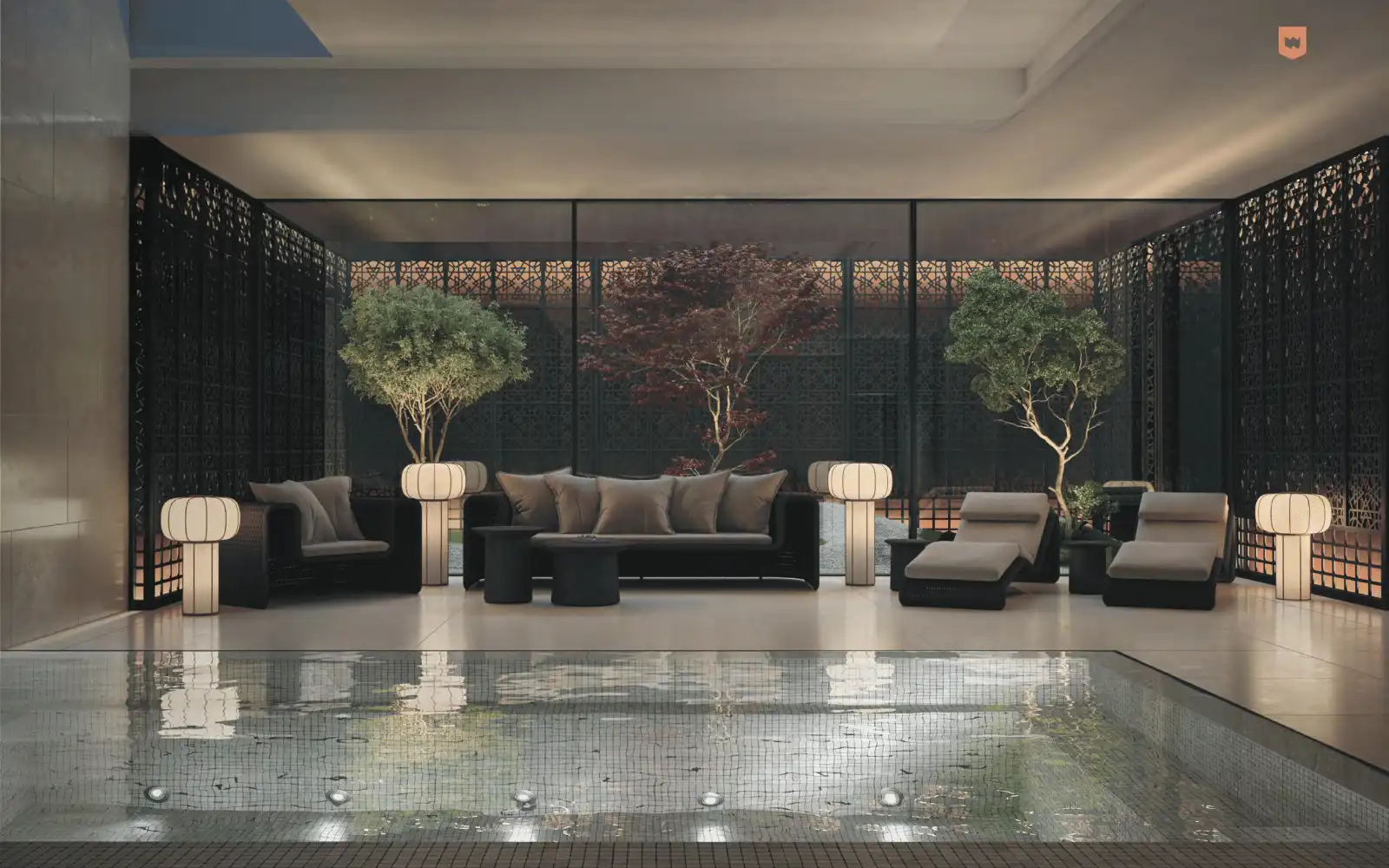 Waterhouse Gardens Relaxation Suite