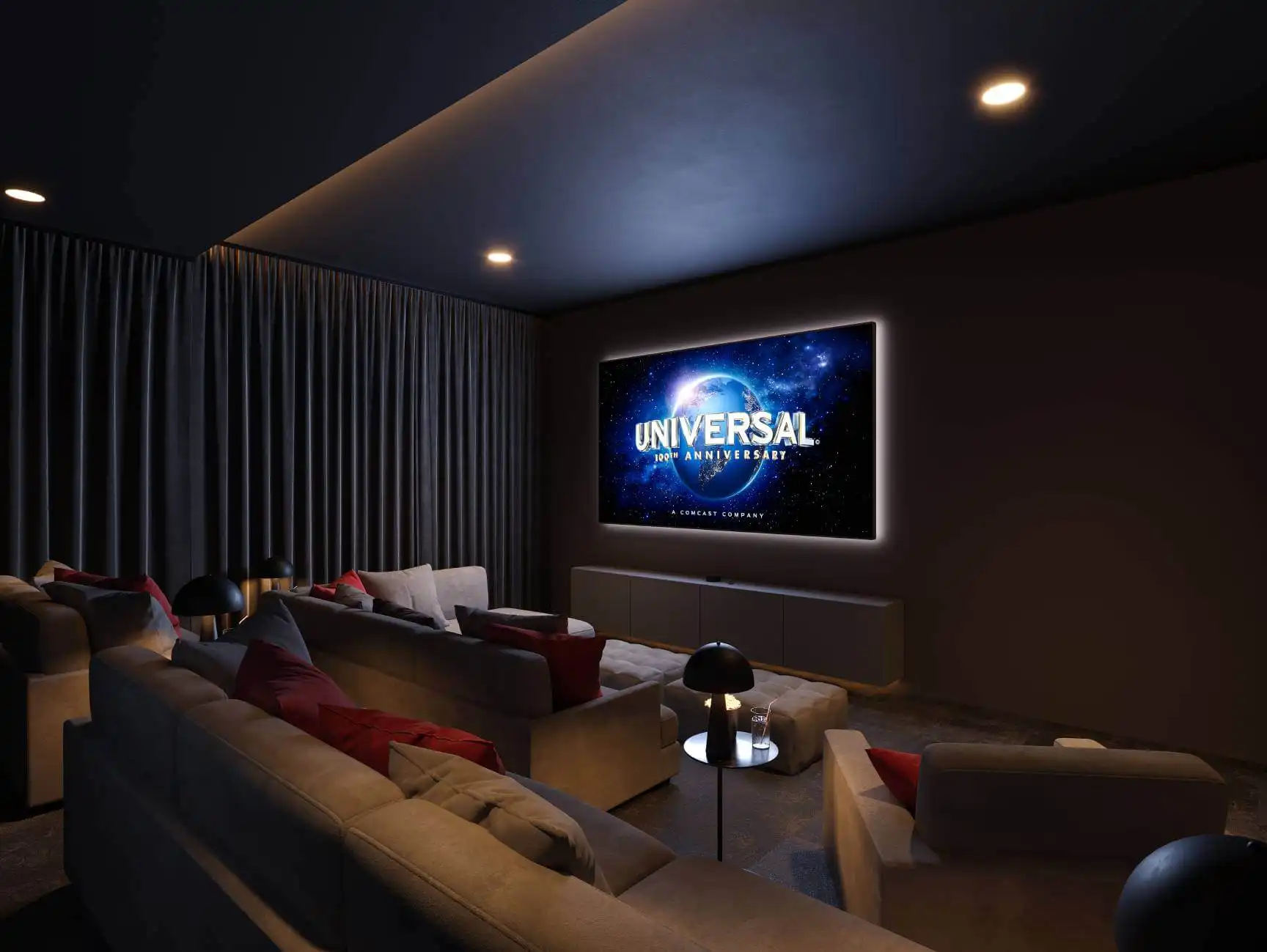 Cinema at Vivere Residences Manchester