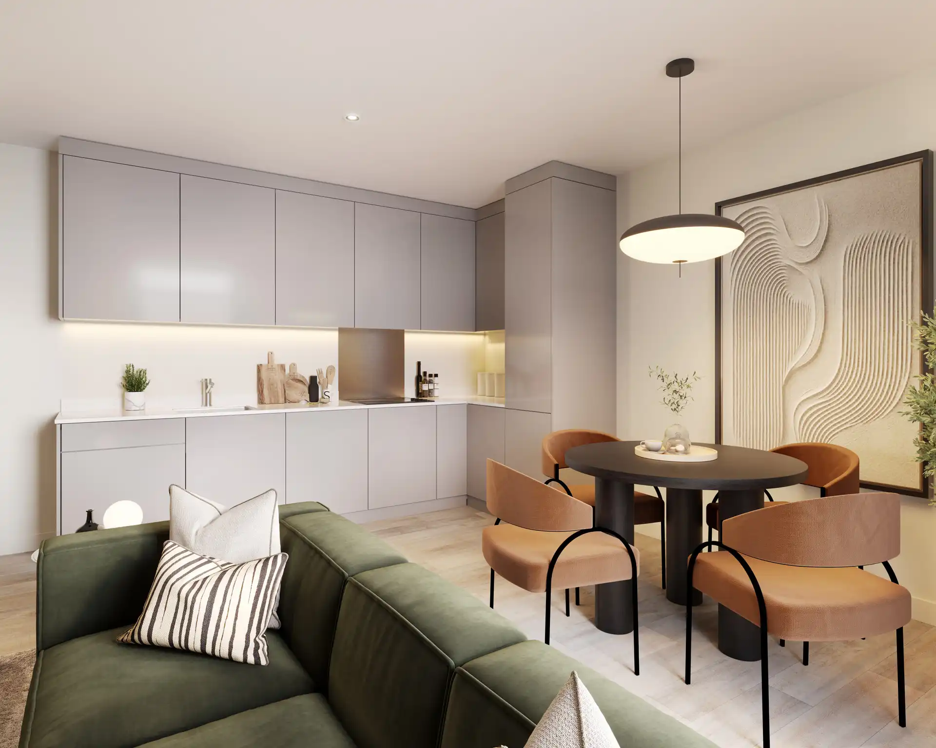 Vivere Residences Manchester Living Area