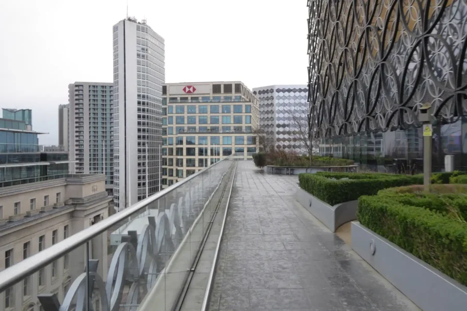Birmingham Guide For Investors - Centenary Square from Library of Birmingham (geograph-7941720-by-Philip-Halling)