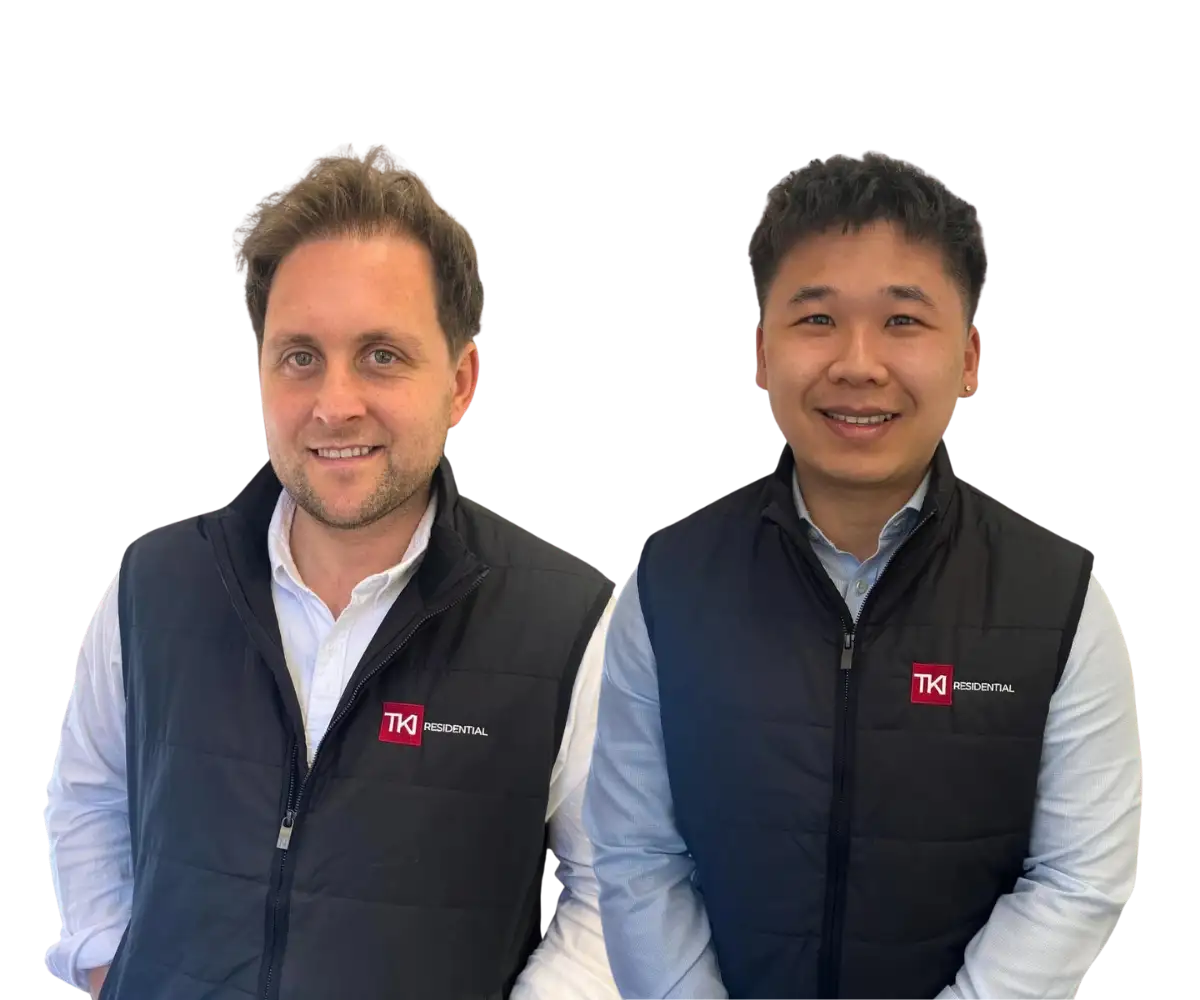 Justin and Matt at TKI Residential - Transparent Image